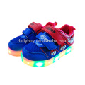 Дети мальчиков девочек USB зарядка dollface светящиеся ботинки моды кроссовки